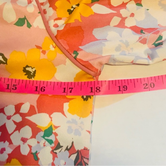 adidas Pink Floral Bomber Jacket - Picture 9 of 13